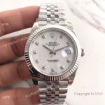  Rolex Datejust II Stainless Steel White MOP Watch Jubilee Band 3255 Movement